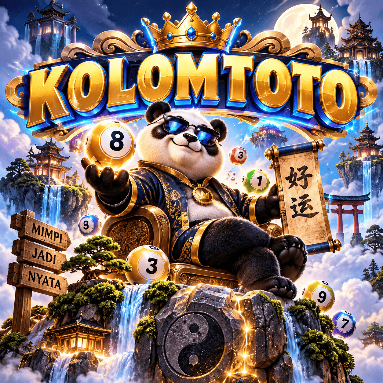 Banner KOLOMTOTO Cyber Blue
